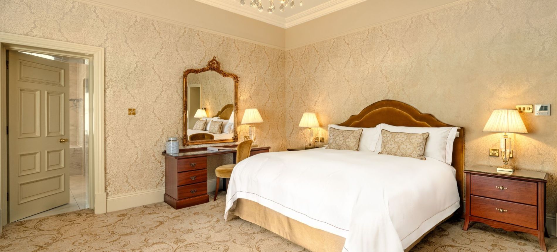 Abbey Suite Bed View