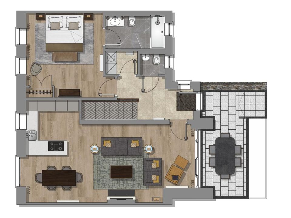 3 Bedroom Lodge