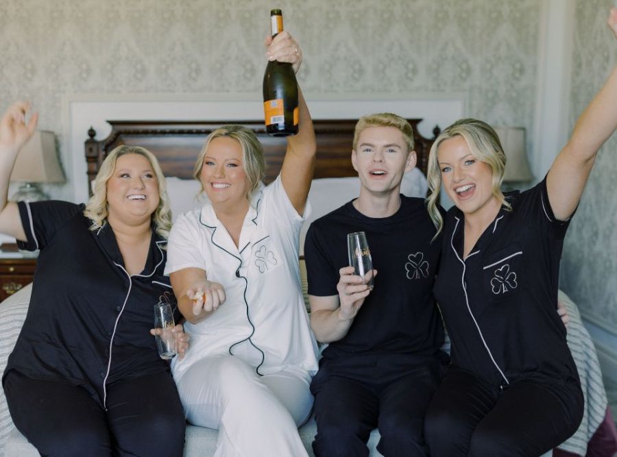 Bridal Party at Glenlo Abbey